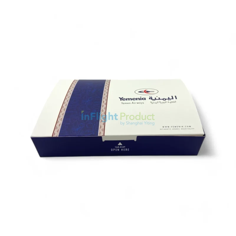 disposable airline paper meal box for economy class disposable airline paper meal box for economy class
