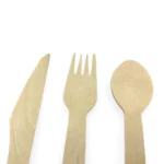 biodegradable airline wooden cutlery pack