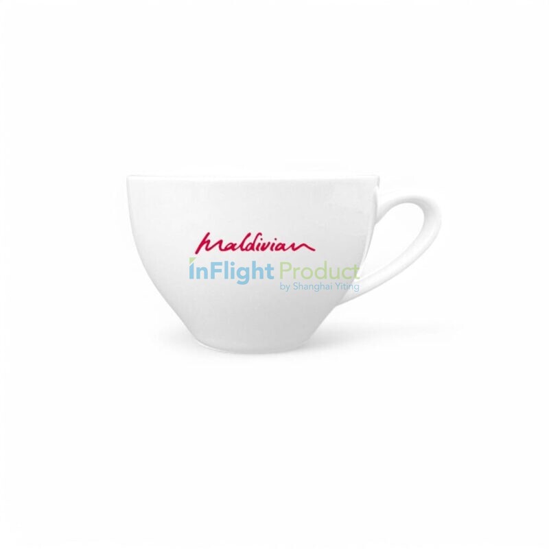 maldivian airlines ceramic coffee cup