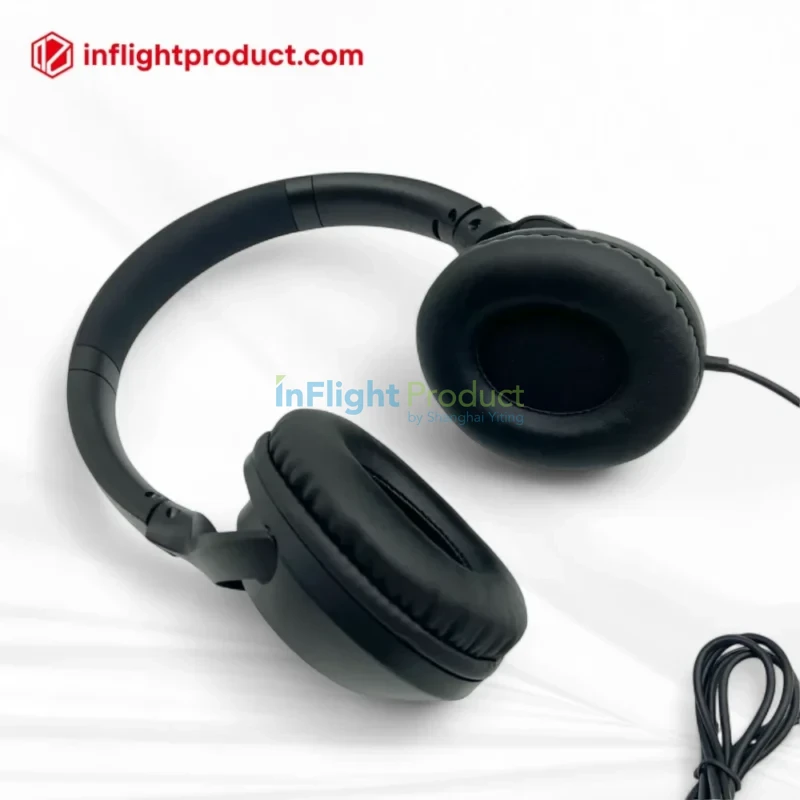 Active noise cancellation airplane headset