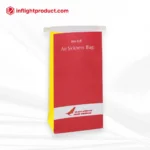 Air India airplane motion bags with folded closure