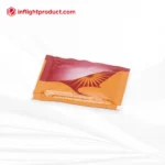Leak-proof airline wet wipes made in China.