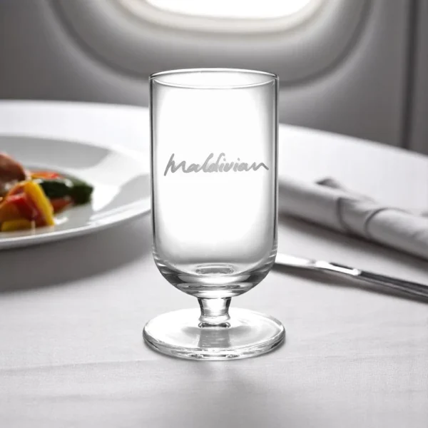 Airline BC Class champagne glass