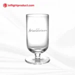 Airline champagne glassware for business class