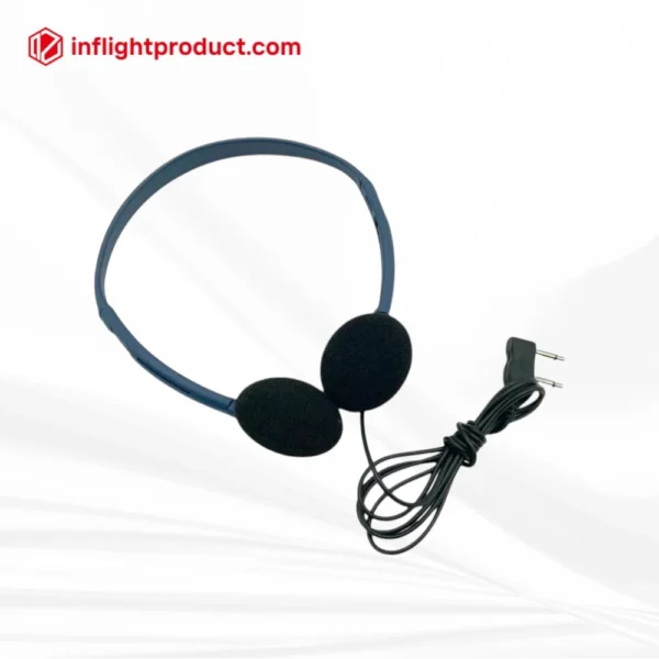 Supplying airline dual prong headset for premium economy class
