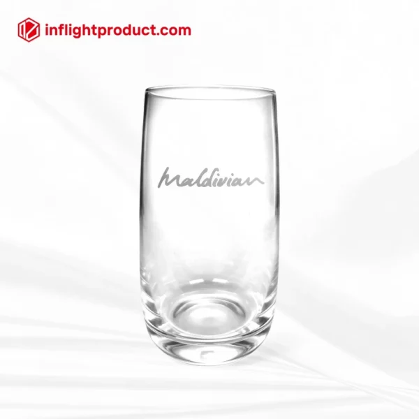 Airline juice glassware for business class