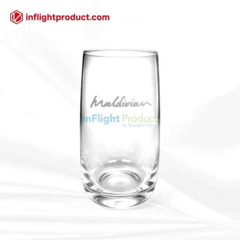 Airline juice glassware for business class