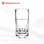 Airline water glassware for business class