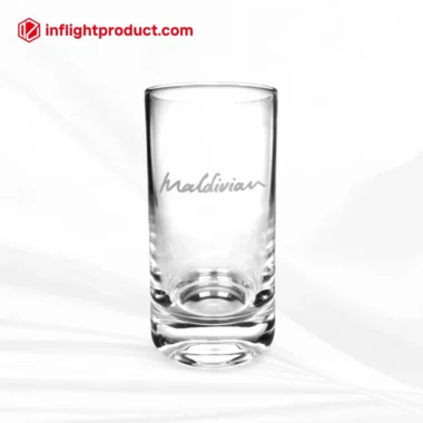Airline water glassware for business class