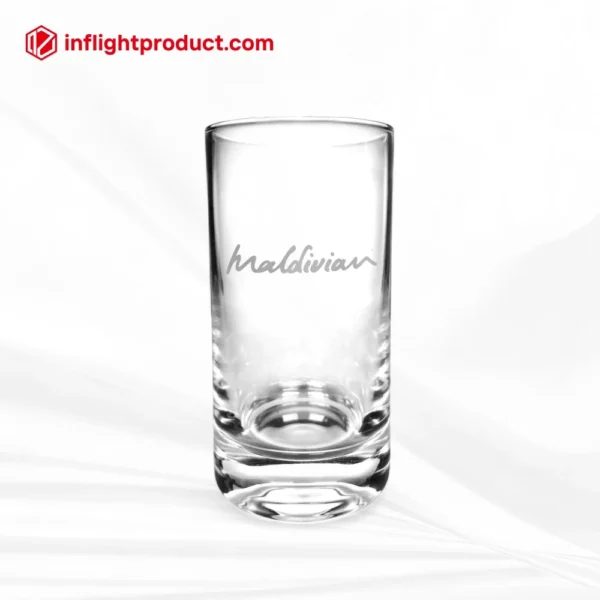 Airline water glassware for business class