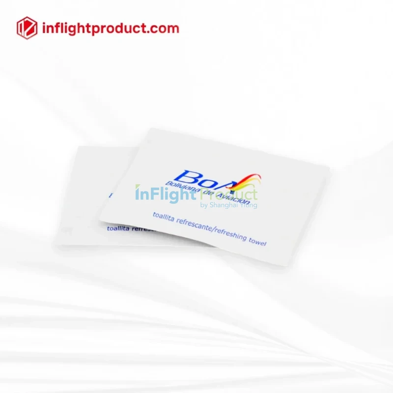 China factory who produces airline refreshing towels, airline wet wipes