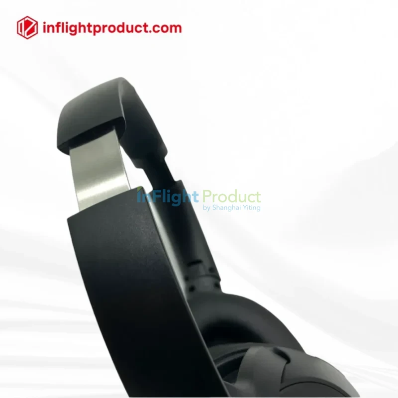 Business Class airline headset with active noise cancellation