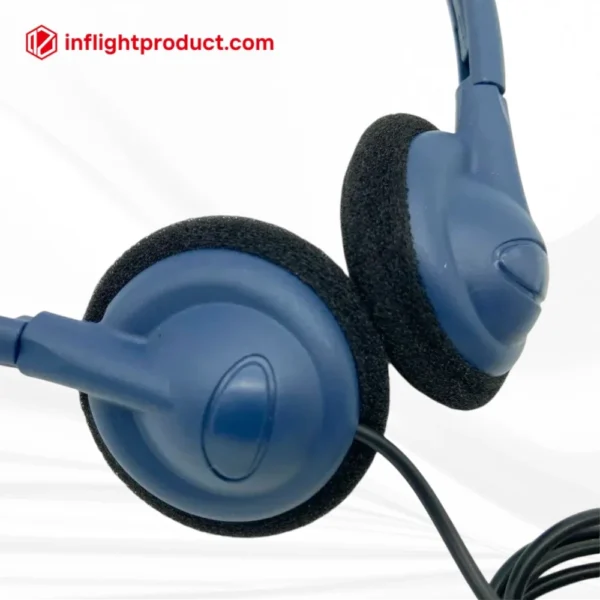 Wholesale customized airline headset for premium economy class