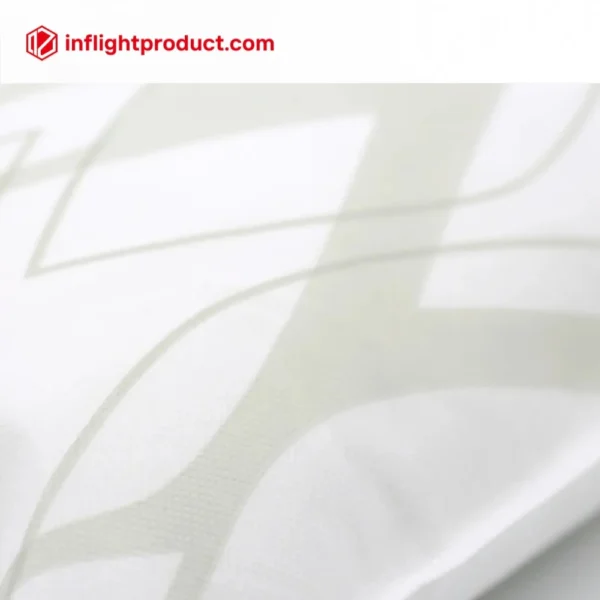 Shanghai yiting supplies customized non-woven pillow case to airlines and trains.