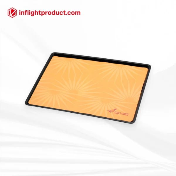 Supplying disposable anti-slip airline tray mat