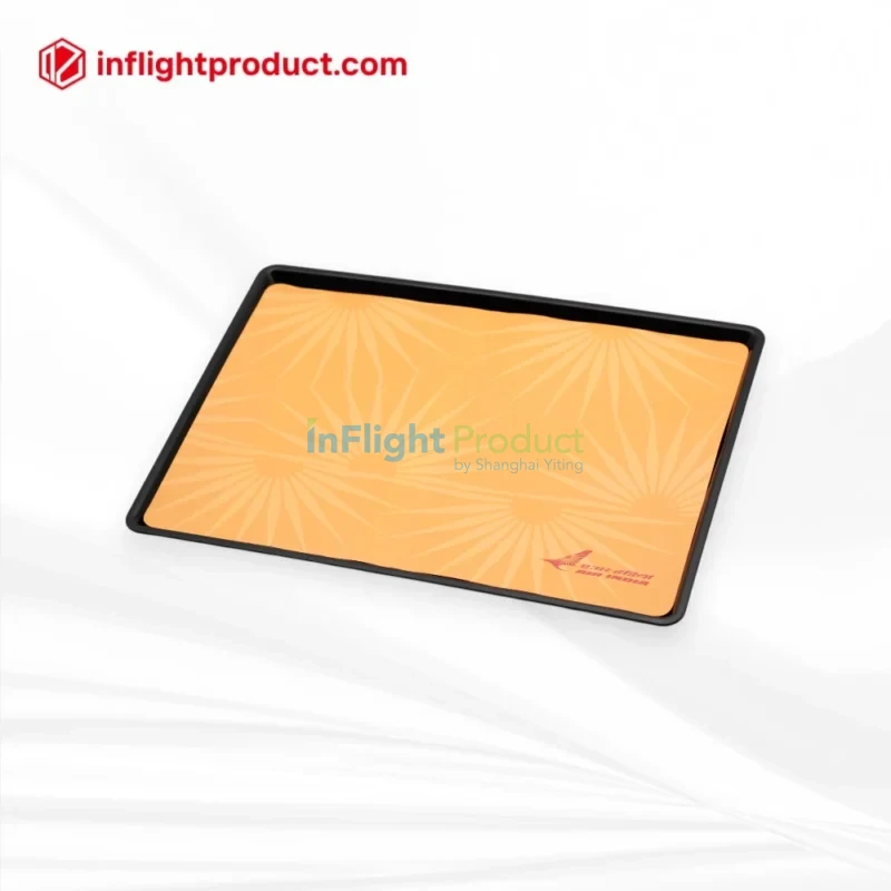 Supplying disposable anti-slip airline tray mat
