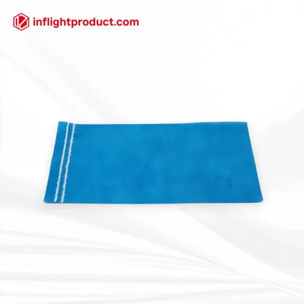 Disposable headrest cover with two strings at back