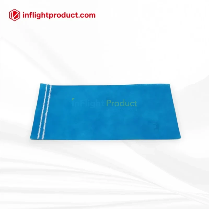 Disposable headrest cover with two strings at back