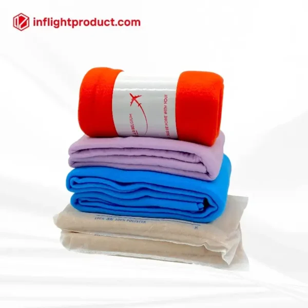 Economy Class lightweight and disposable airline blankets from manufacturers in China