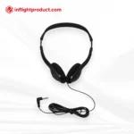 Economy class headset with custom branding