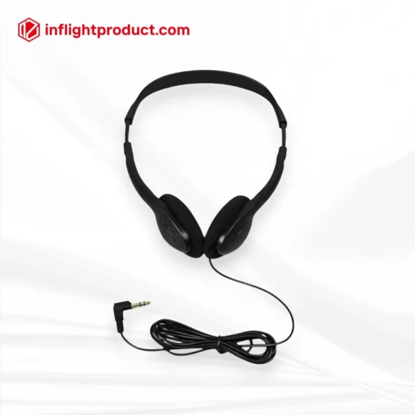 Economy class headset with custom branding
