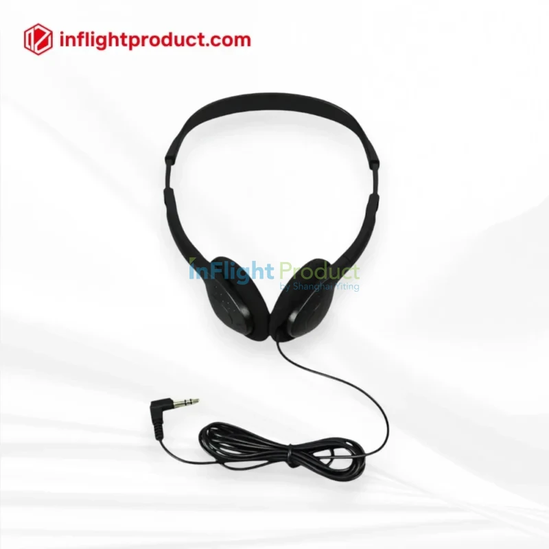 Economy class headset with custom branding
