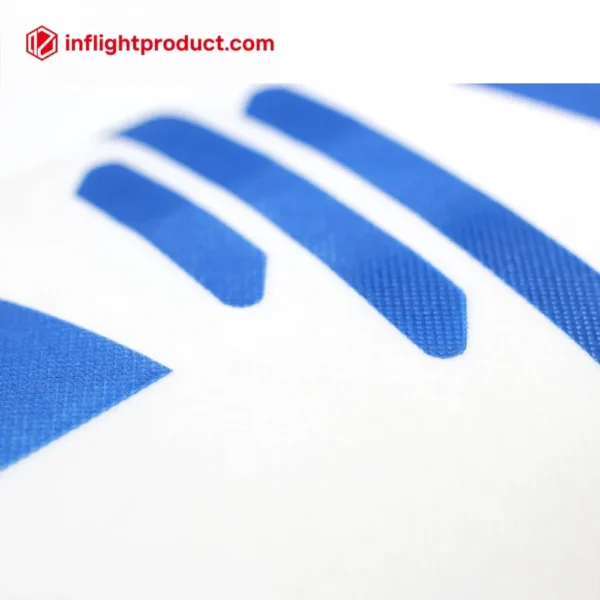 Hygienic disposable pillow cover for trains and airlines