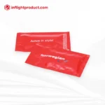 Wholesales four-side sealed airline wet wipes from China