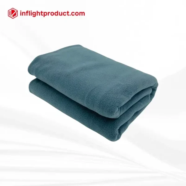 Lightweight and soft airline fleece blankets for Economy Class, Premium EY and Business Class.