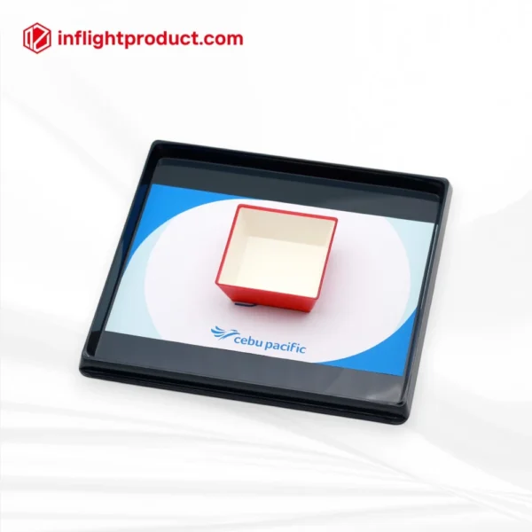 Low cost printed tray mats for airline meals by Chinese factory