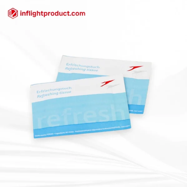 China refreshing towels supplier for Austrian Airlines