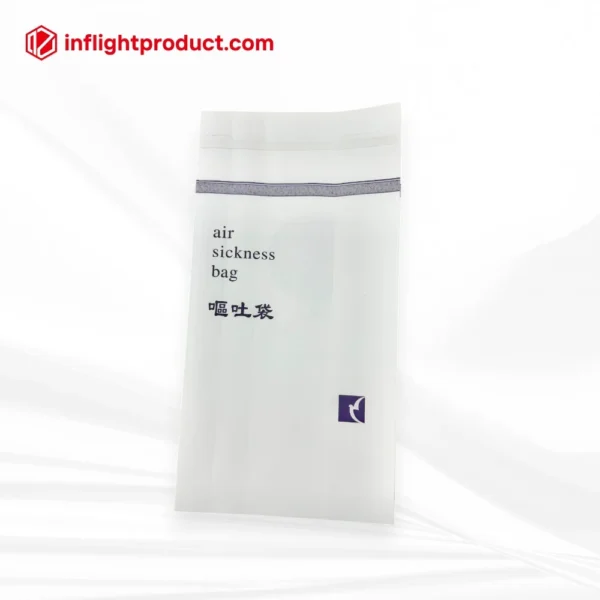 Waterproof V bottom inflight sickness bags