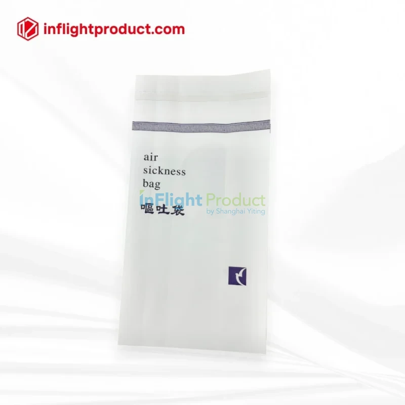 Waterproof V bottom inflight sickness bags