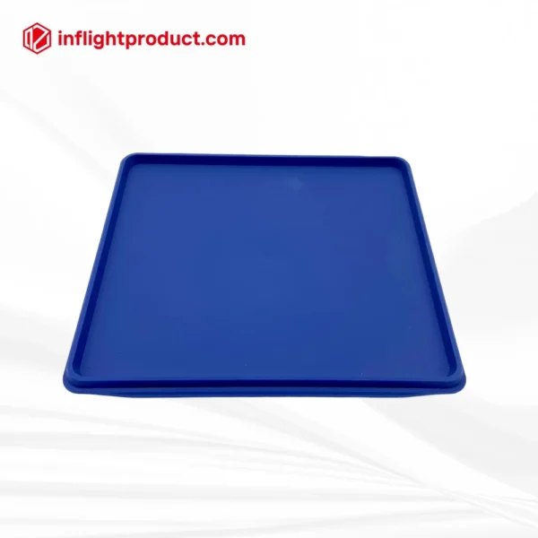 2/3 size non-skid meal trays for airline use