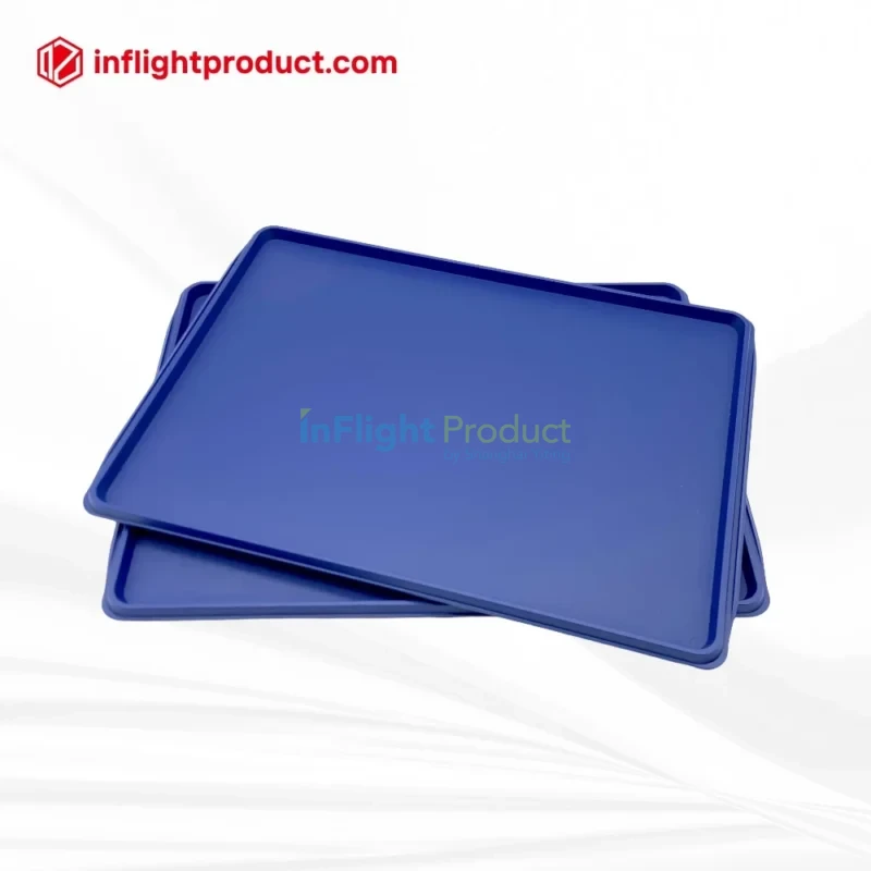 Anti-slip airline meal tray designed for ATLAS standard use