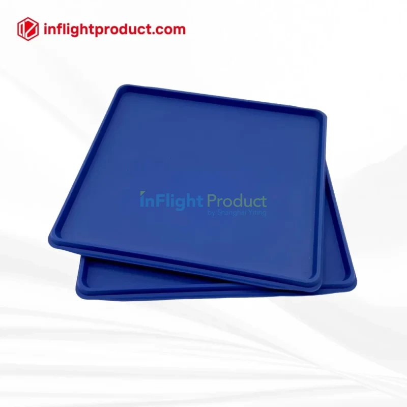 2/3 size anti-slip tray designed for economy class meals