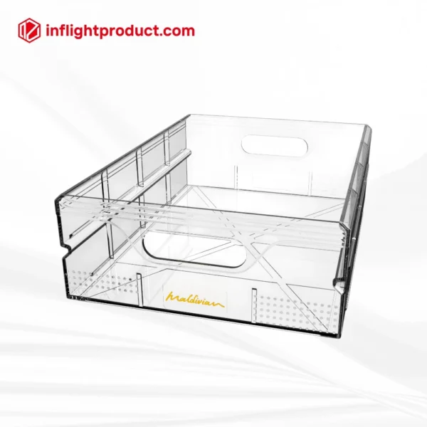 ATLAS standard airline plastic drawer with hot-stamping logo