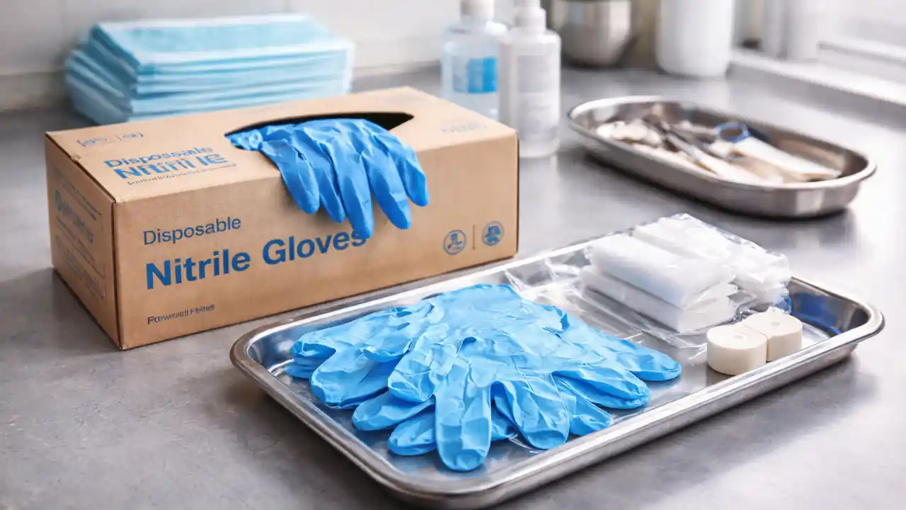 Shanghai Yiting supplies nitrile gloves for hospitals and clinics