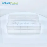 Front of Atlas Airline PP plastic drawer - single runner