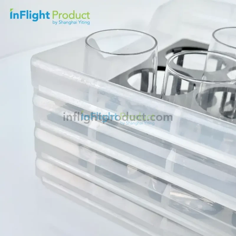 detail of Atlas airline PP plastic drawer - 3 runner