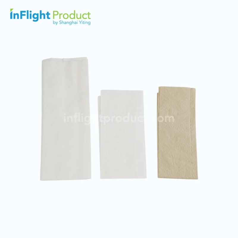 Napkin options for custom wooden cutlery packs