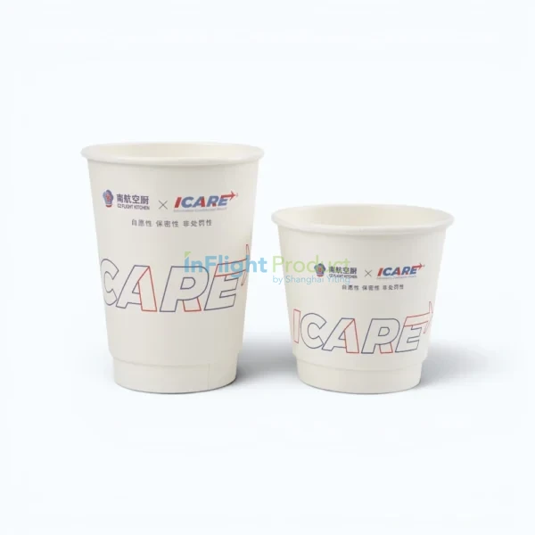 China southern airlines hot drink paper cup